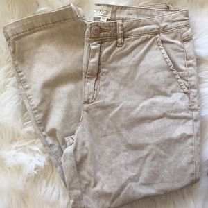 NWT Anthropologie Chino slim pant